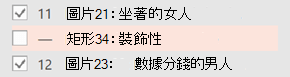 物品被標記為裝飾品後，警告會被移除。