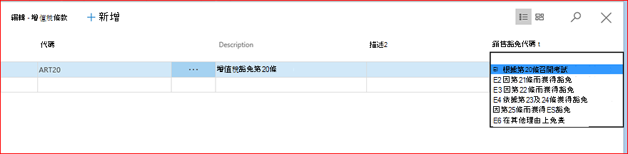 有關加值稅條款的 SII 資訊
