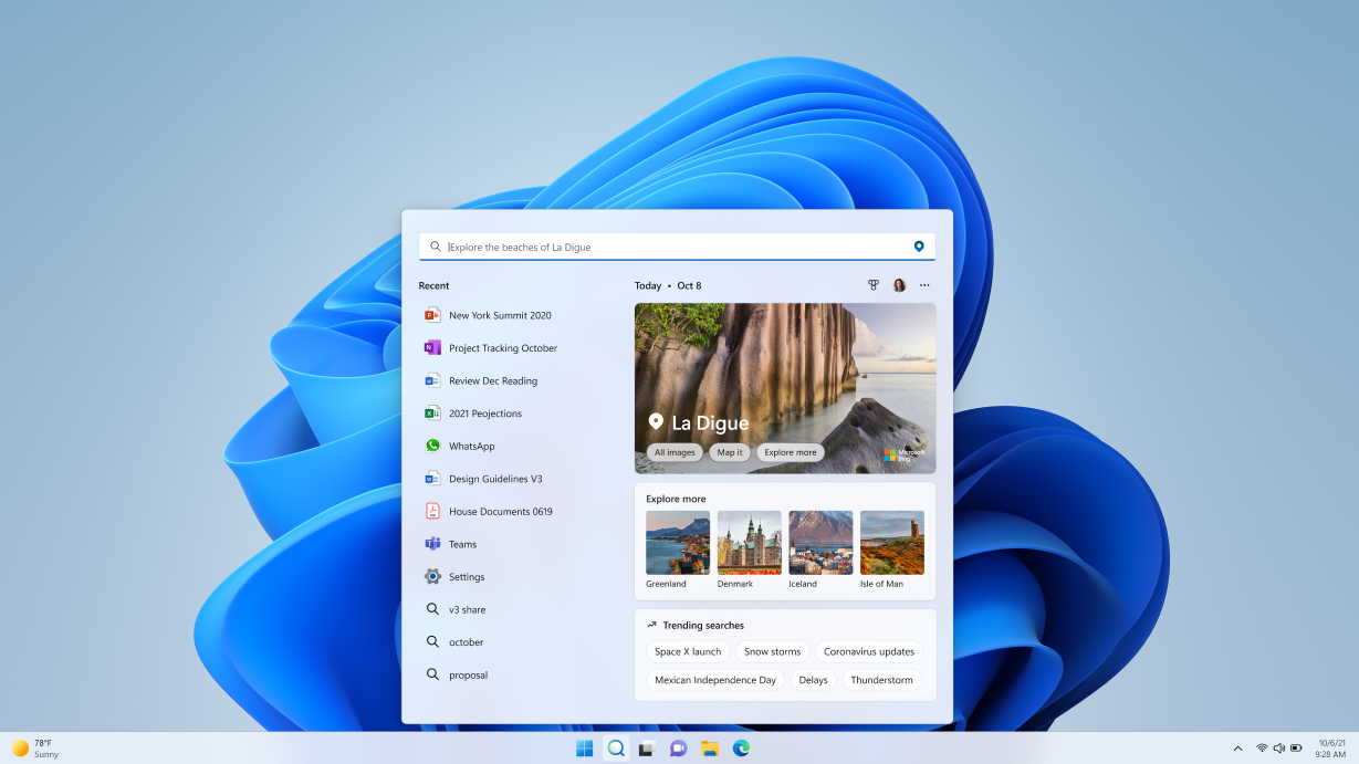 Windows 11 搜尋重點