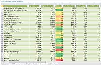 在 PerformancePoint 網頁組件中顯示的 Excel Services 報表