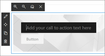 包含一般資訊的 SharePoint 網站行動信號 Web 組件