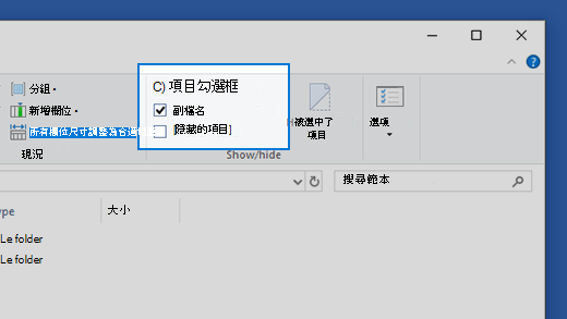 如何在 Windows 檢視檔案副檔名