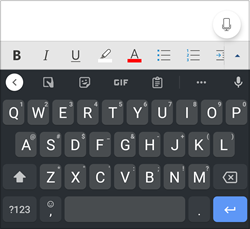 Android 手機語音輸入截圖